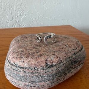 Ambush 925 Silver Safety Pin Ring